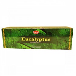 Благовония HEM sq Eucaliptus Эвкалипт уп-25шт 8 палочек