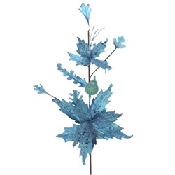 Цветок искусственный "Пуансеттия", L41 W10 H70 см