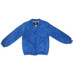 М.5530 Куртка синяя кожаная (92, 104, 110)