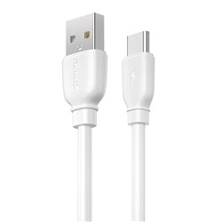 Кабель Remax Suji pro 2.4A Data cable RC-138a Type-c - White