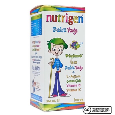 Сироп с рыбьим жиром Nutrigen 200 мл