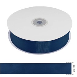 Лента репсовая 1д (25 мм) (т.синий) А3-038