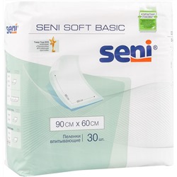 Гигиенические пеленки Seni Soft Basic 90*60 30 шт.
