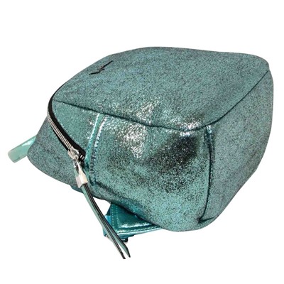 Рюкзак женский лазерный бирюзовый Velina Fabbiano E 531185-60