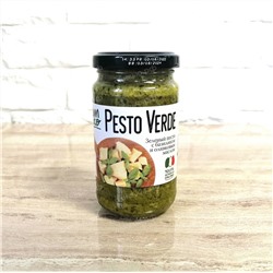 Соус песто зеленый с базиликом и оливковым маслом Pomato 190 гр (Италия)