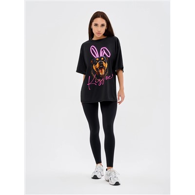 Футболка Bona Fashion: OVERSIZE T-shirt Dangerous Kiss в интернет-магазине спортивной одежды Bona Fide