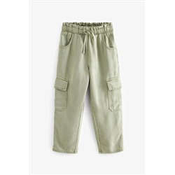 Tencel Cargo Pocket Trousers (3-16yrs)