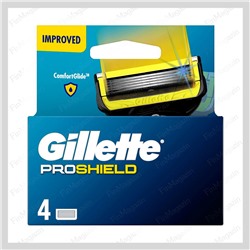 Сменные кассеты Gillette 4 шт Fusion5 Proshield