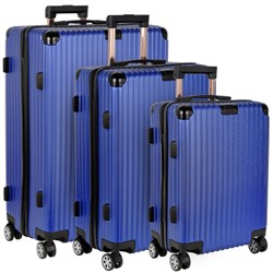 Комплект из 3-х PC чемоданов Р5688 Polar (Темно-синий)