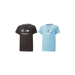 2 camisetas BMW Motorsport Negro y celeste