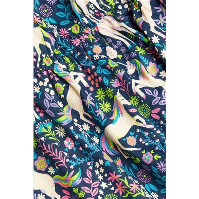 Monsoon Unicorn Print Dress