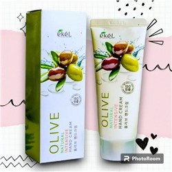 [EKEL] Интенсивный крем для рук с Оливой Olive Natural Intensive Hand Cream,  100 мл