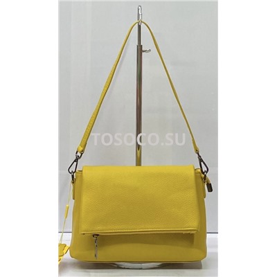 035-2 yellow сумка  Wifeore натуральная кожа 16х24х7