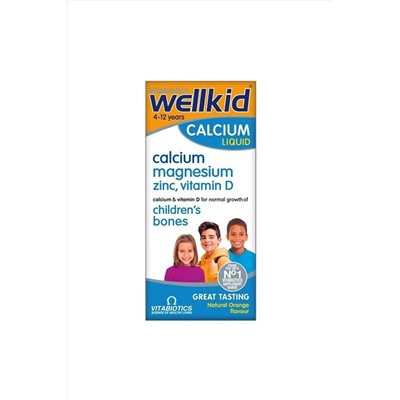 Vitabiotics Wellkid Кальциевый жидкий сироп 150 мл