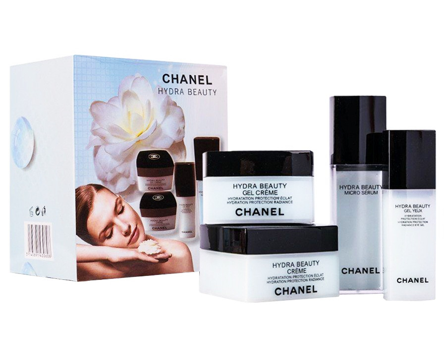 Производители кремов. Набор кремов Chanel hydra Beauty набор 4в1. Набор кремов для лица Chanel hydra Beauty из 4 кремов. Набор Шанель гидра Бьюти 3в1. Chanel hydra Beauty