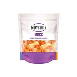 «NutStory», микс ореховый из кешью, миндаль, фундук, 150 г