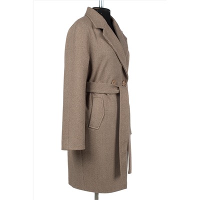 01-11220 Пальто женское демисезонное (пояс)