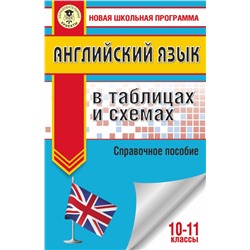 ЕГЭ. Английский язык в таблицах и схемах. 10-11 классы Терентьева О.В.