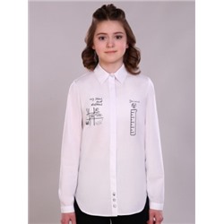 Блузка для девочки 11211, Белый