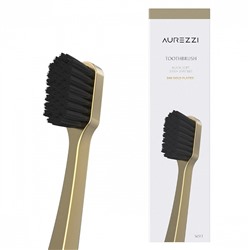 Зубная щетка Aurezzi 24K Gold Black Soft