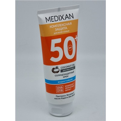 MEDIXAN Солнцезащитный крем для лица и тела SPF 50+туба 100мл