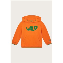 Monsoon Orange Wild Oversized Hoodie