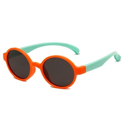 IQ10028 - Детские солнцезащитные очки ICONIQ Kids S5006 С11 оранжевый-мятный