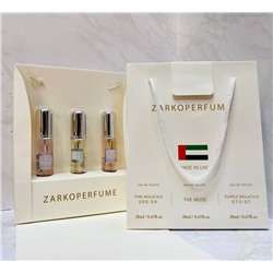 Подарочный парфюмерный набор Zarkoperfume 3x20 ml ОАЭ