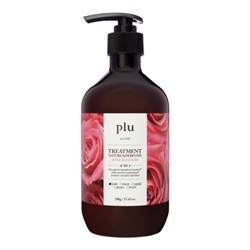 PLU Nature and Perfume Treatment Rose Blossom Парфюмированная маска для волос с ароматом розы 500мл