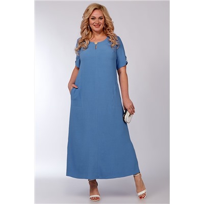 Платье Novella Sharm 3885-2-2 Сине-голубой