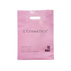 Пакет из ПВД розовый L'Cosmetics
С ручками (с печатью лого L'Cosmetics)
300*400*80 мм