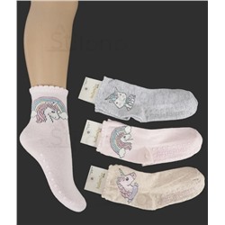 Носки с антискользящей подошвой для девочки  20285 K