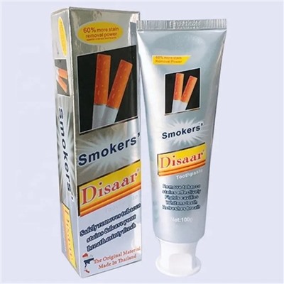 DISAAR Smokers Toothpast/ Зубная паста для курящих  100г