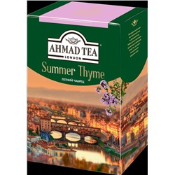 AHMAD TEA. Flavoured Collection. Summer Thyme 200 гр. карт.пачка