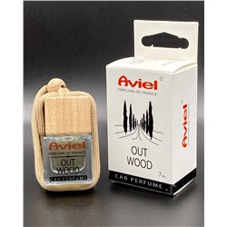 Ароматизатор бутылочка с деревянной крышкой Aviel "OUT WOOD" (7мл) 50гр
