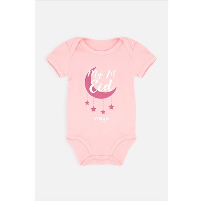 Personalised My 1st Eid Baby Bodysuit by Dollymix