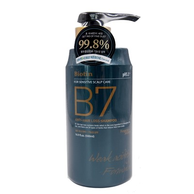 [FOREST STORY] Шампунь для волос против выпадения БИОТИН B7 Anti-Hair Loss Shampoo, 500 мл