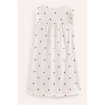 Boden Strawberry Short-Sleeve Nightie