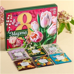 Чайная коллекция «8 марта», 54 г (30 пакетиков х 1,8 г).