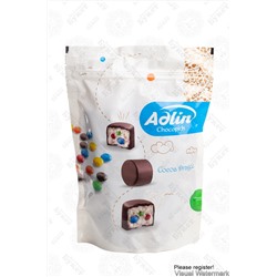 Конфеты из пишмание "Adlin" с драже в шоколадной глазури 350 гр 1/8 (флип-пакет)