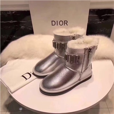 Ботинки Dior кожа