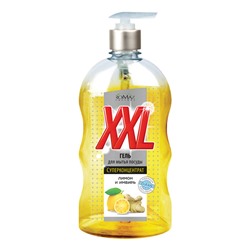 XXL Гель для мытья посуды лимон и имбирь 650г