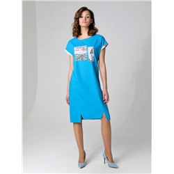 Платье DizzyWay 24205 голубой
