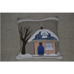 “Зимний домик” Арома-подушка