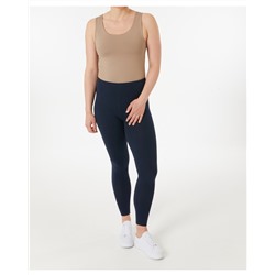 Dunkelblaue Leggings Janina, elastischer Bund