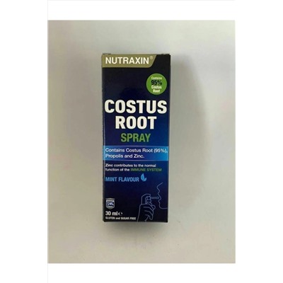 Nutraxin Costus Root Spray 30 мл - спрей для горла с прополисом и витаминами