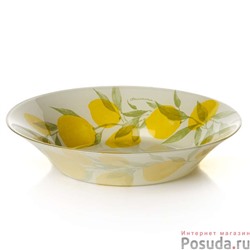 Тарелка столовая глубокая Pasabahce Lemon, D=22 см арт. 10335SLBD1