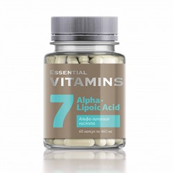 Альфа-липоевая кислота - Essential Vitamins 60капсул
