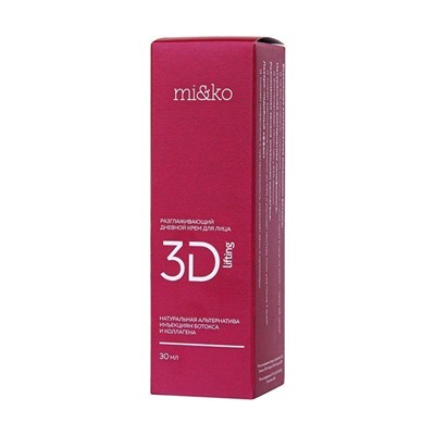 Mi&Ko Крем для лица дневной разглаживающий 3D-Lifting 30 мл