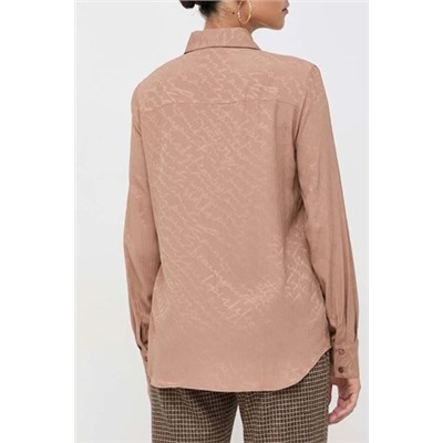 Camisa de seda - Beige